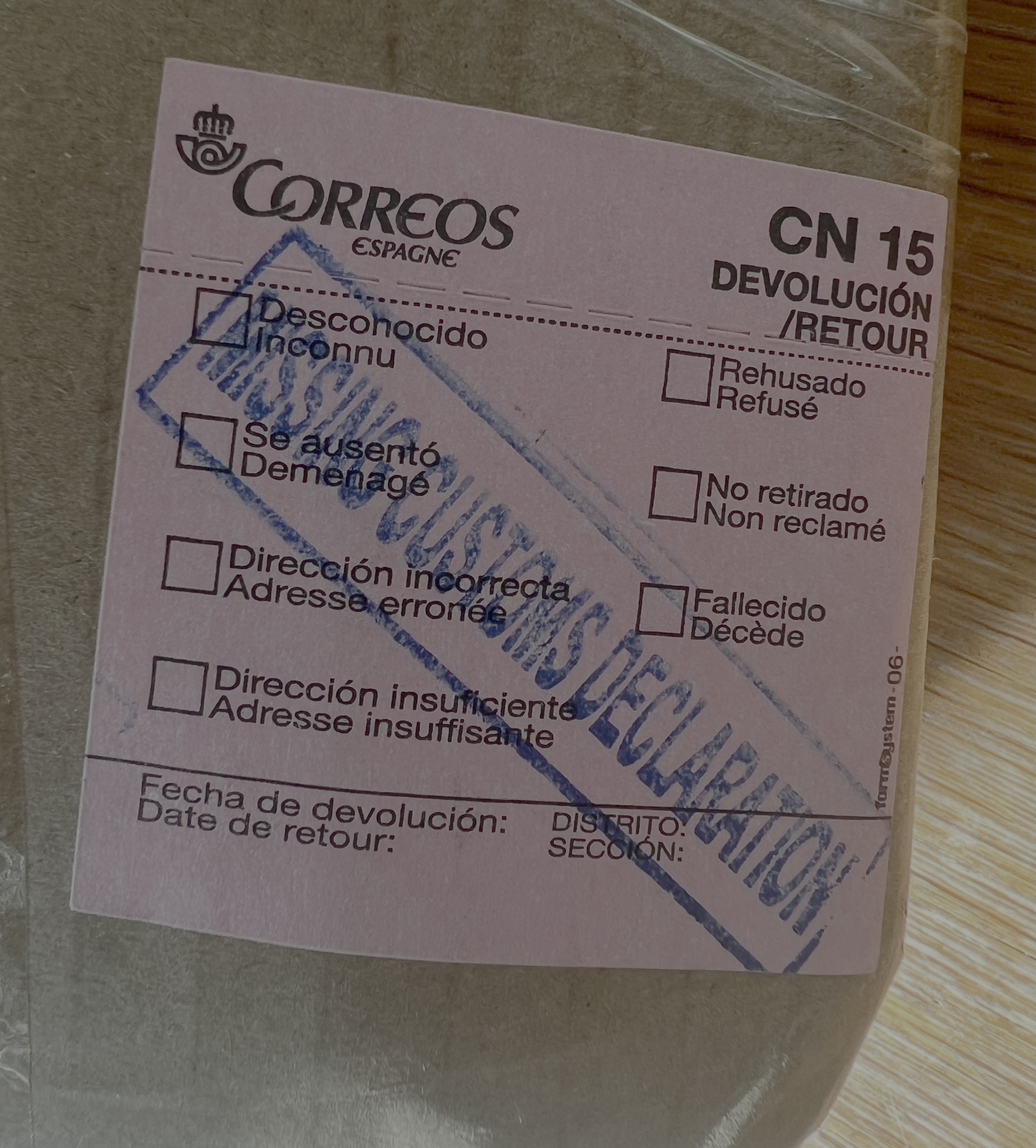 Missing Custom declarations